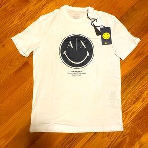 Armani exchange white Tshirt
